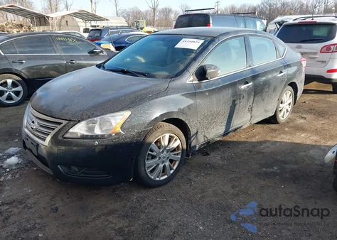 2015 Nissan Sentra Sl из США, поврежденный, VIN 3N1AB7AP8FY336094